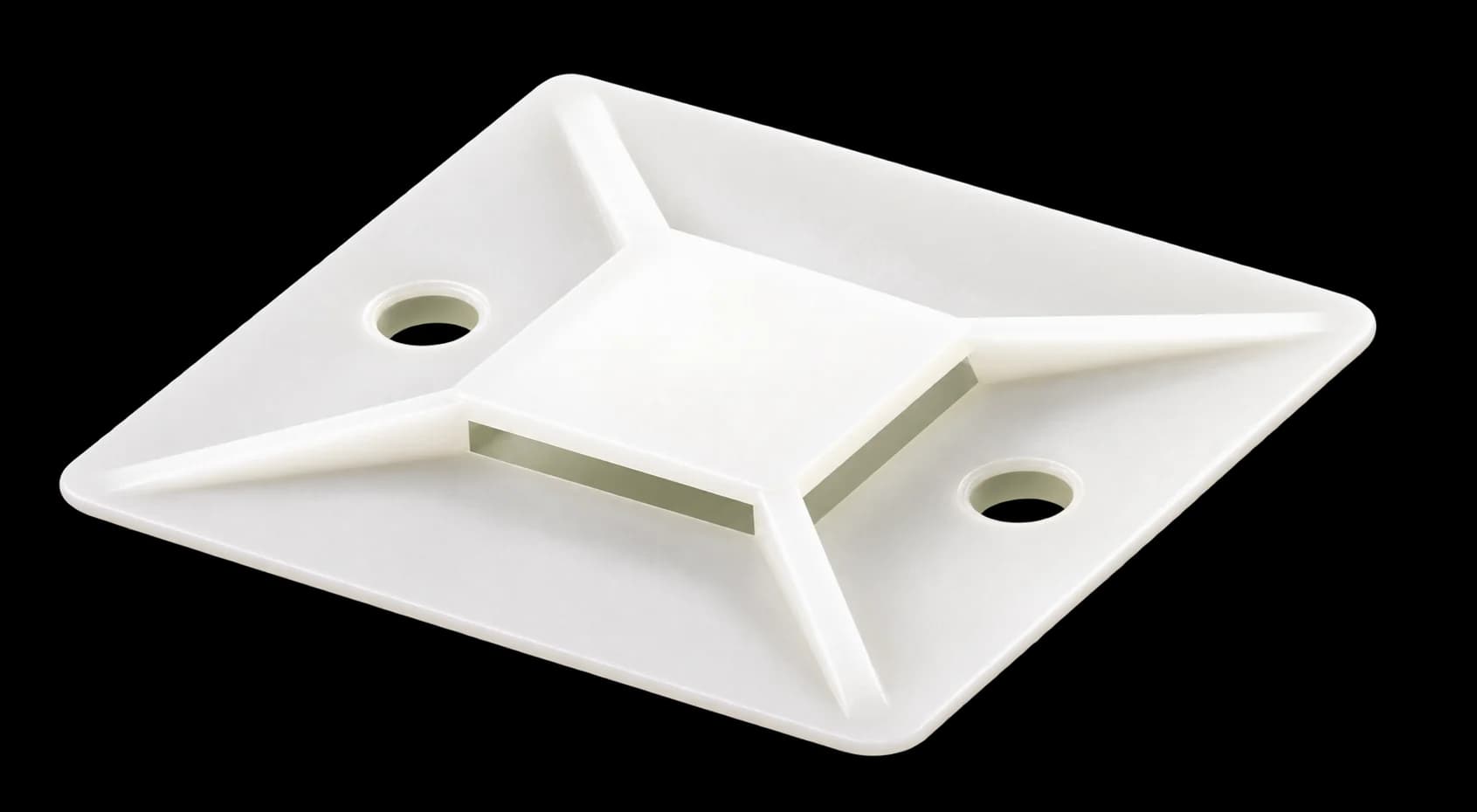 Cable Tie Mount 20x20 100pc/Pkt — SWILITE Cable Tie Mounts